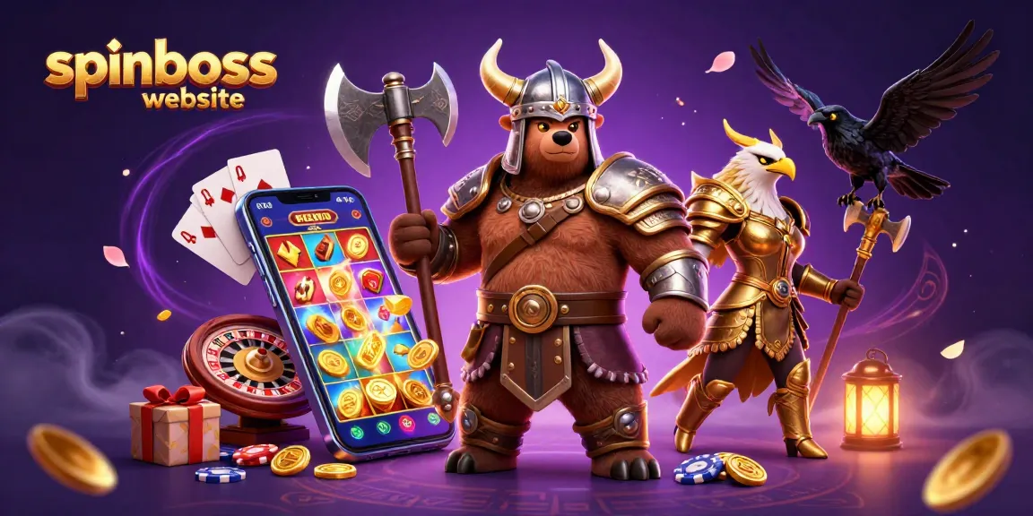 Experience the excitement at the spinboss website with dynamic gameplay and vibrant casino elements.